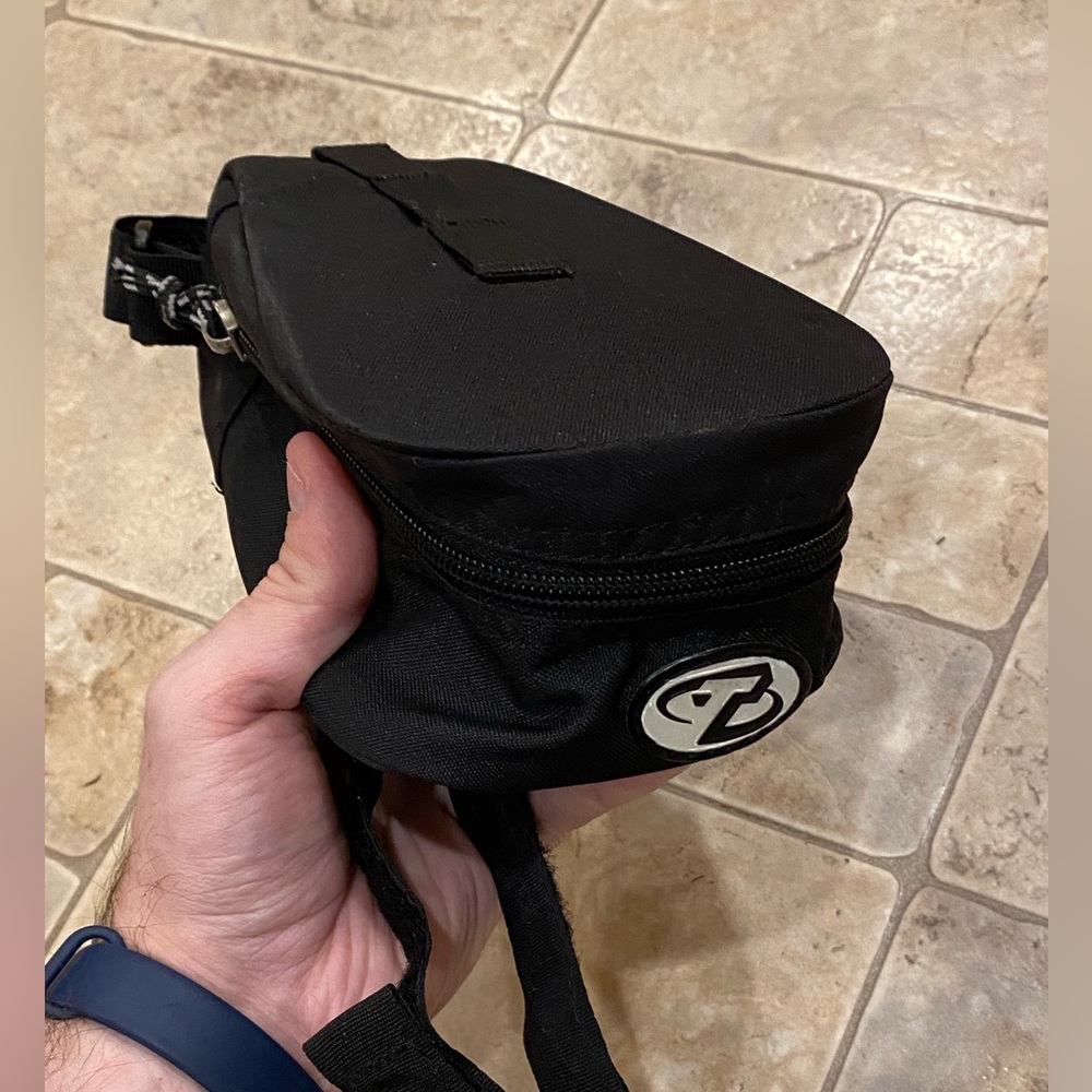 Vintage 90s Topeak Bicycle Seat Saddle Bag Pannier Black Cycling EUC